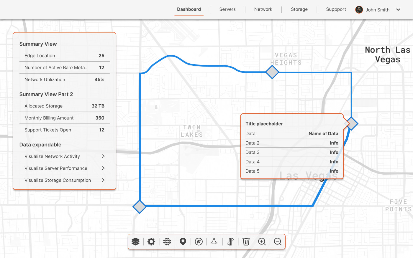 MaaS Platform — Dashboard in light mode